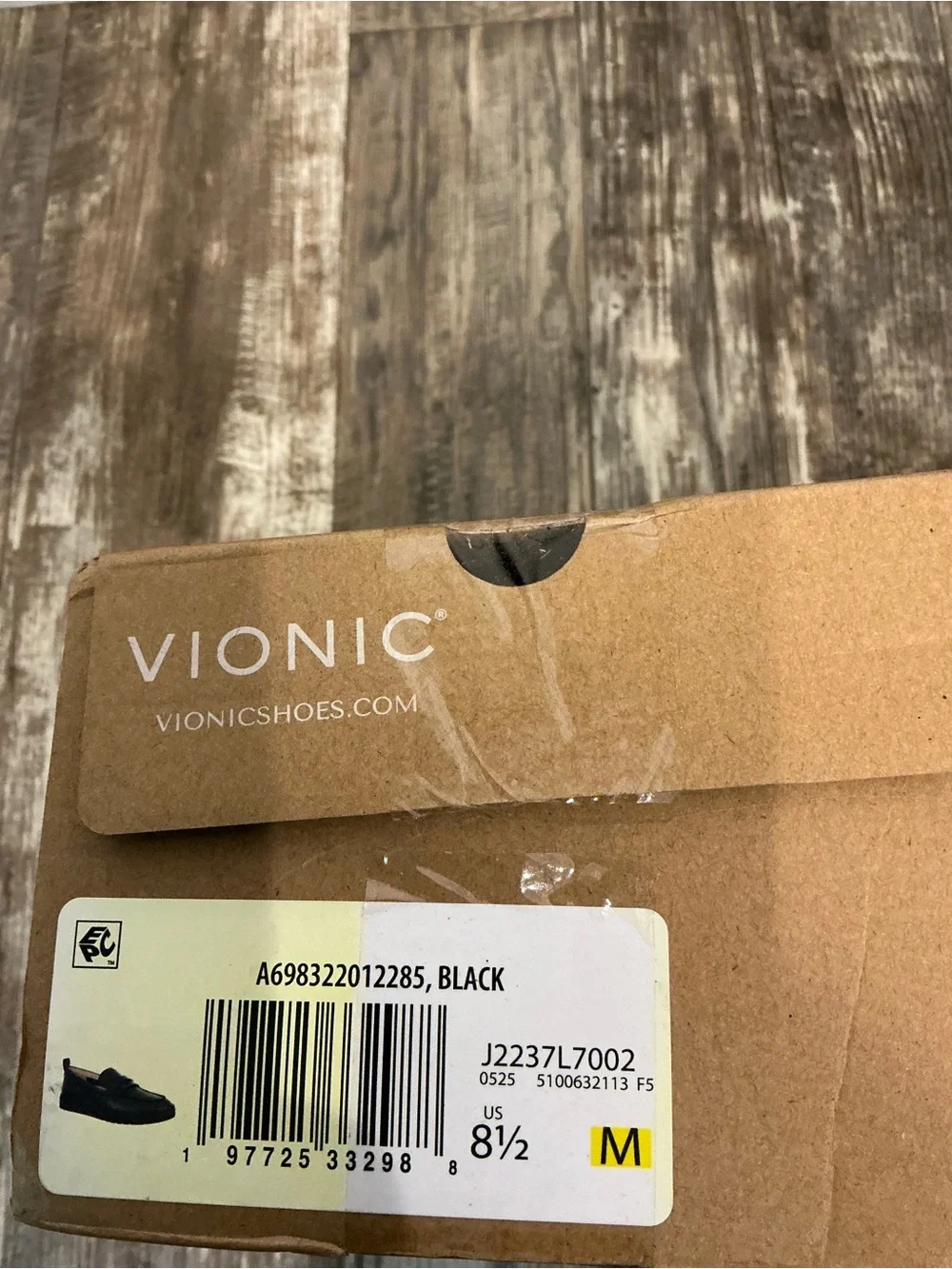 Vionic Women’s Black Leather Penny Loafer Slip-On Size 8.5 - Picture 15 of 16